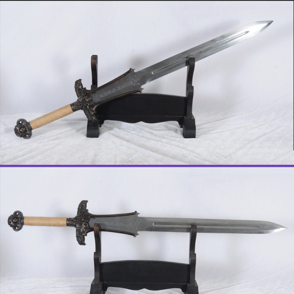 thumbnail image 2 of Handmade Conan The Barbarian Replica Sword Viking Sword Gift For Groomsmen Gift 2 of 12