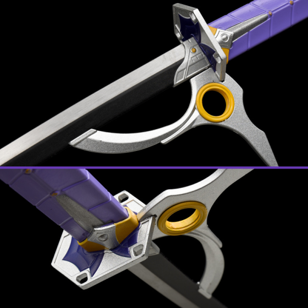 Tsuba Fuchi - Rean Schwarzer The Ashen Chevalier's Sword from the Legend of Heroes: Trails of Cold Steel Online Game Tsuba Fuchi - Rean Schwarzer The Ashen Chevalier's Sword from the Legend of Heroes: Trails of Cold Steel Online Game
